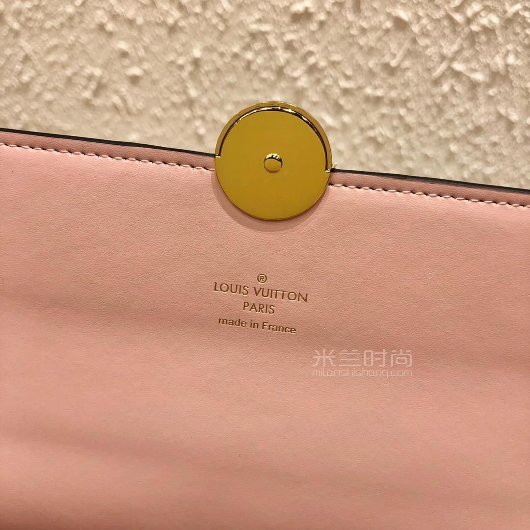 停产奢侈品v女包路易威登新款flore链条包花朵钱夹斜跨包