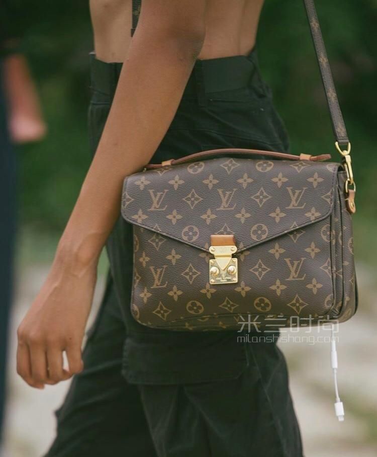lv经典邮差包路易威登metis老花邮差包单肩斜