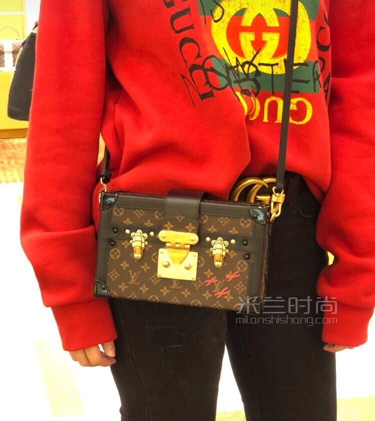 【lv盒子包-小箱子包】大号路易威登petite malle老