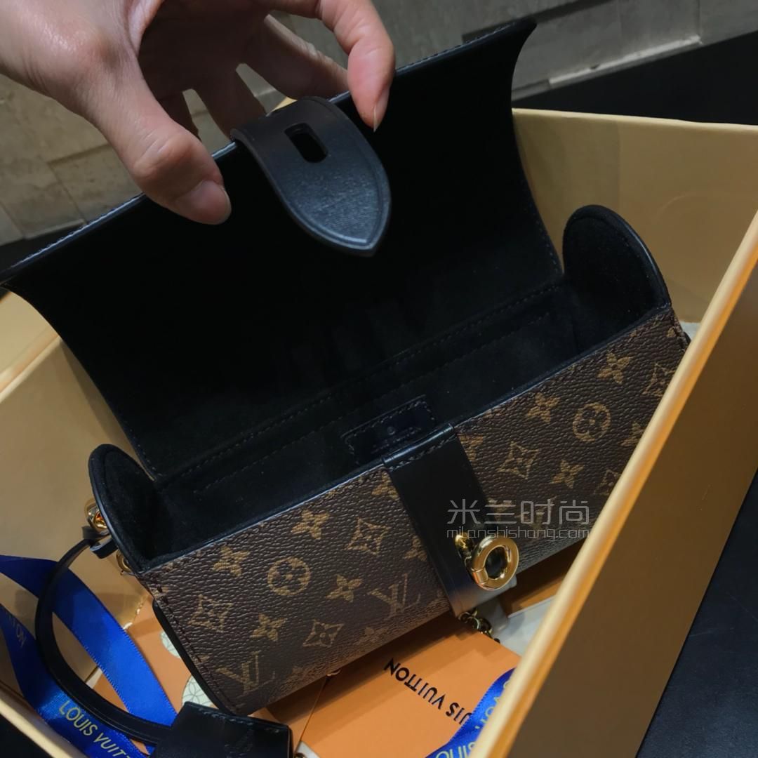 lv路易威登glasses case圆桶斜挎包 锁头包 笔筒包笔袋包笔筒链条包