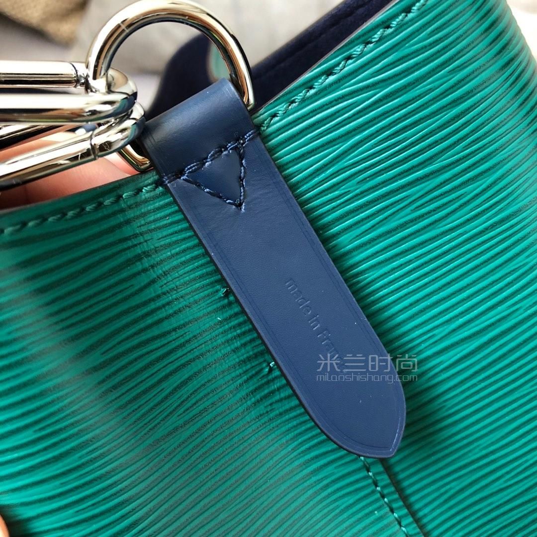 【停产】路易威登lv 19年neonoe bb绿色水波纹水桶包m52853 m53612