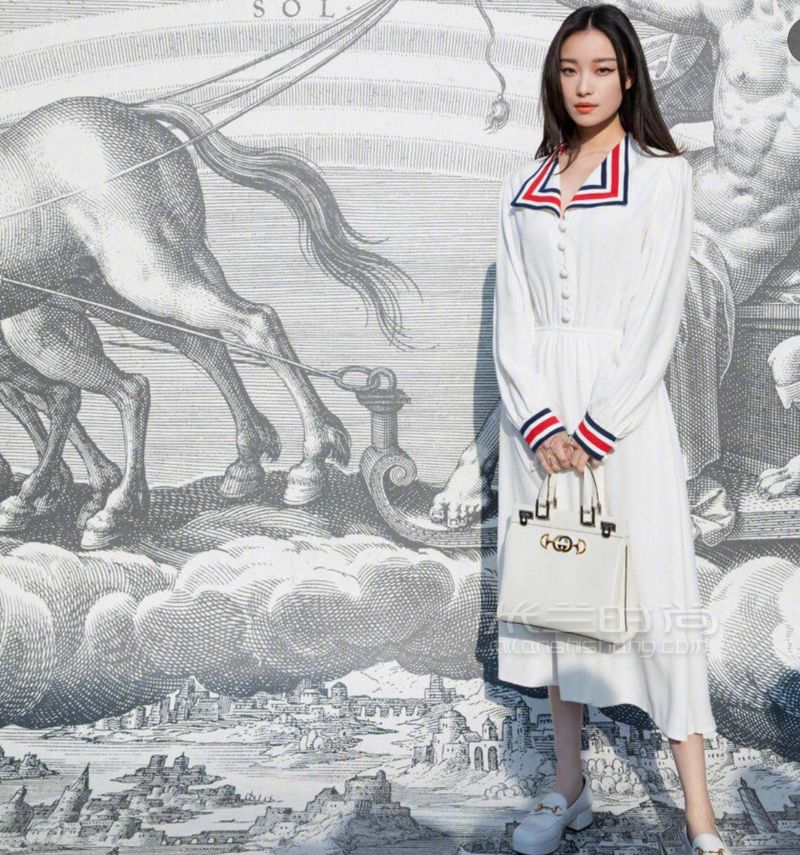 gucci包 gucci女包     新包快递|倪妮同款gucci zumi手袋图一:倪妮