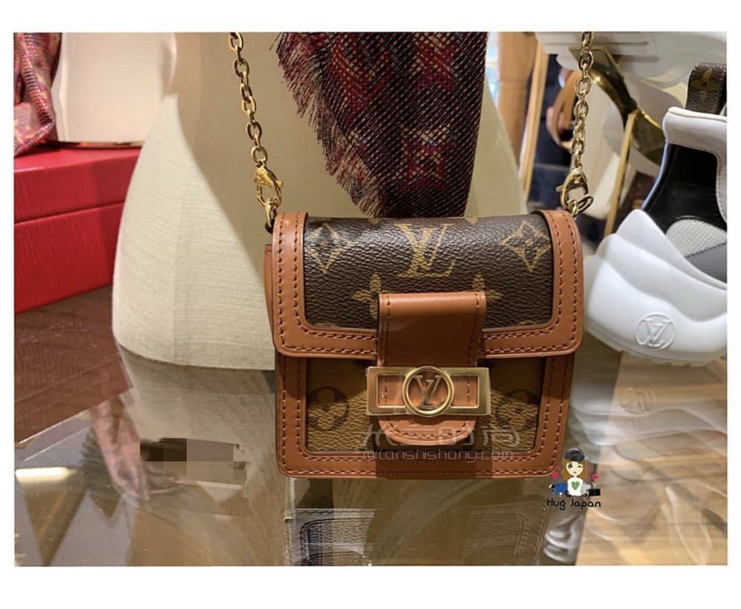 【lv达芙妮bb】路易威登dauphine bb腰包口红斜跨链条女包m68621价格