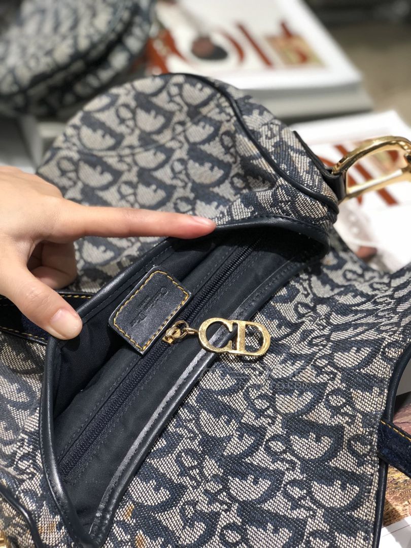 【迪奥中古马鞍包】dior saddle复古马鞍手提包单肩包