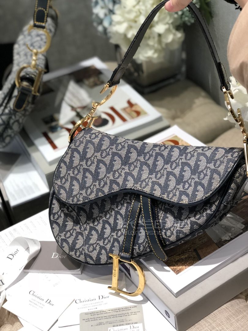 【迪奥中古马鞍包】dior saddle复古马鞍手提包单肩包