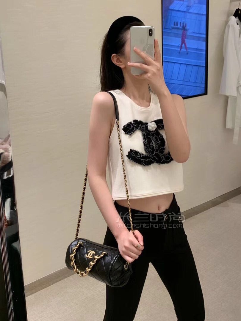 【香奈儿圆筒包】chanel 20新款保龄球包 圆筒手提斜跨包 黑色小号