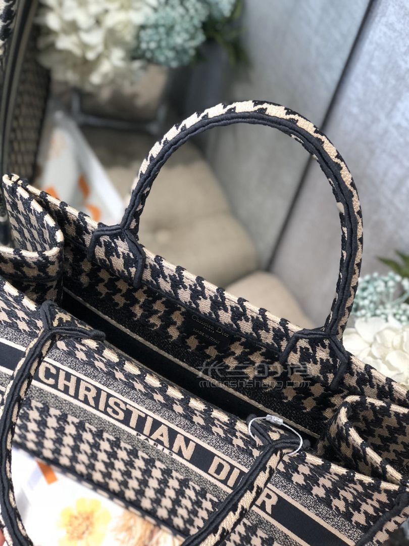 【迪奥托特包】dior book tote女士手提包 全新千鸟格