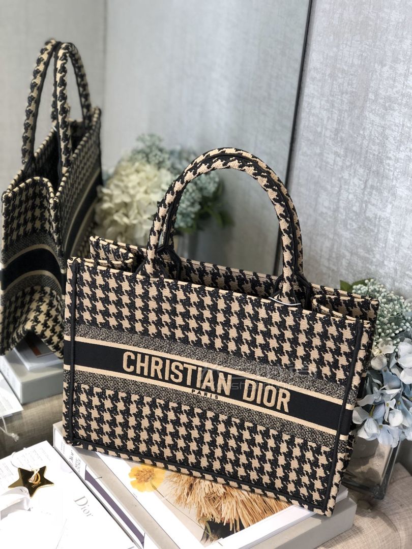 【迪奥托特包】dior book tote女士手提包 全新千鸟格