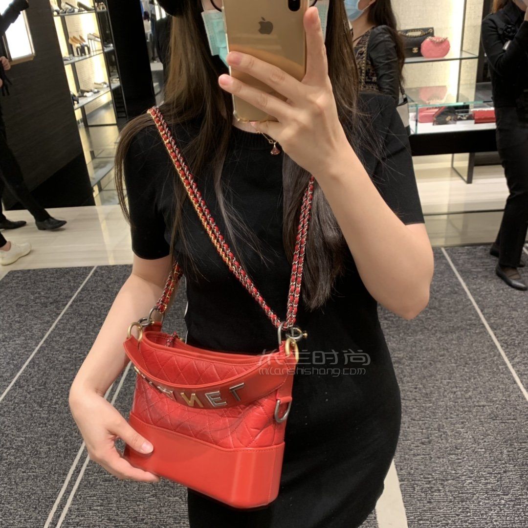 【香奈儿流浪包】chanel gabrielle手袋 字母logo手腕