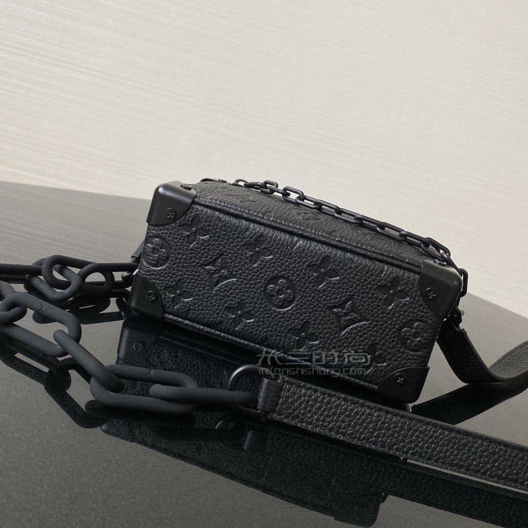 【lv盒子包】路易威登2020新款男士mini soft trunk链条包盒子m55702