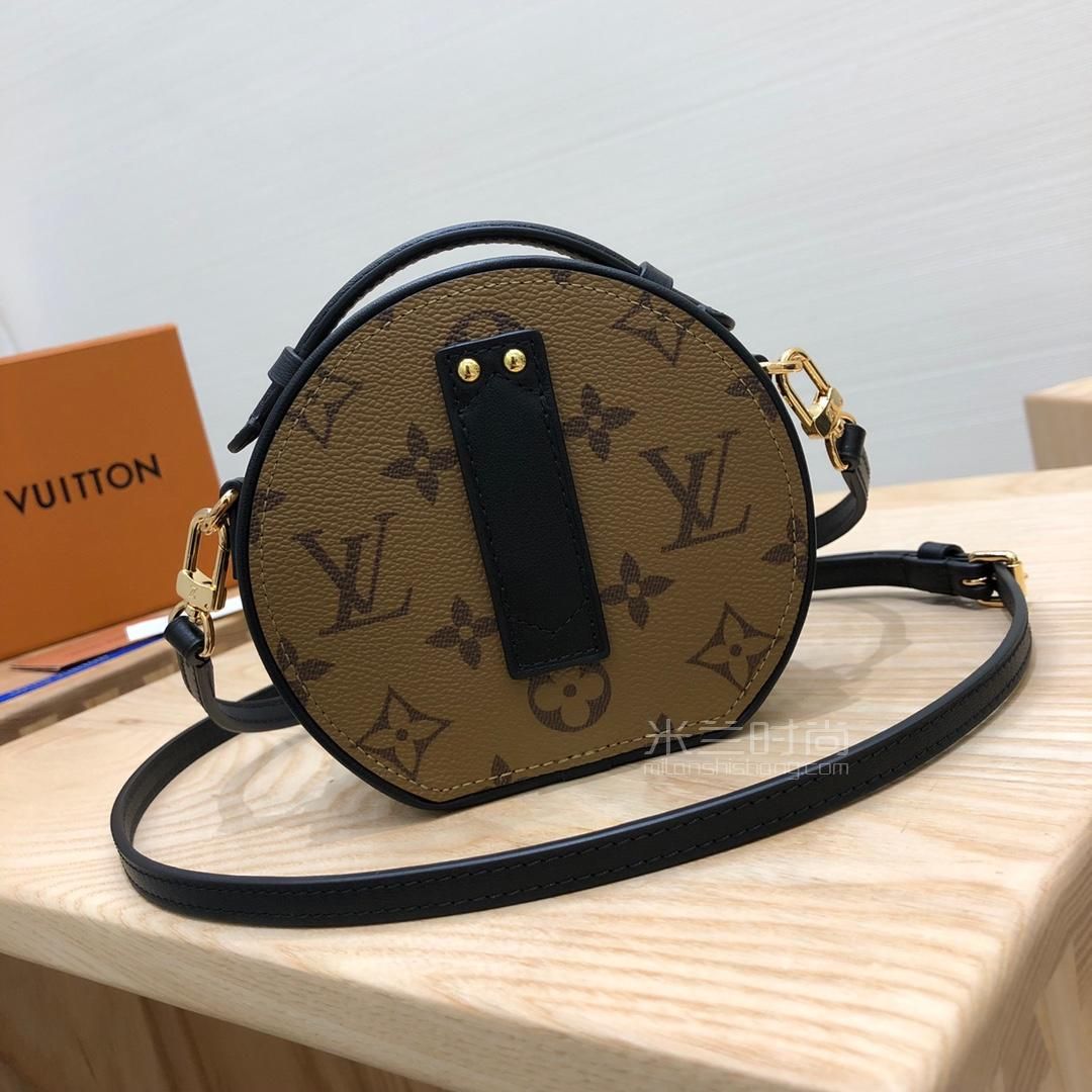 路易威登lv19年mini boite chapeau 圆饼包m44699硬斜挎包单肩包奢侈