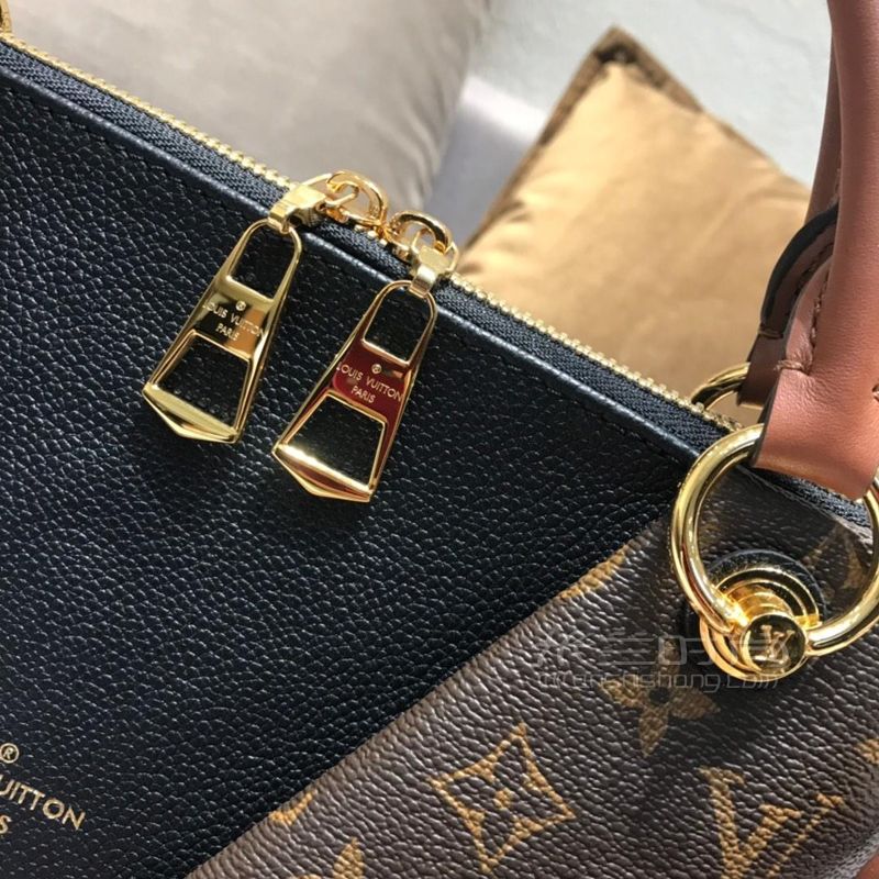 黑色牛皮女士手提单肩斜挎包tote bb托特包lv布包包本次比价结果lv