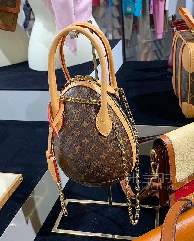 lv恐龙蛋包路易威登女士手提链条鸭蛋包斜