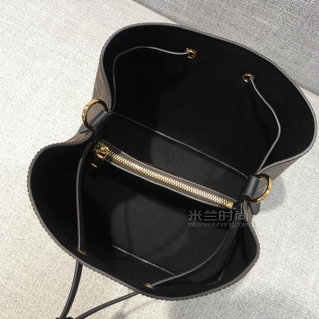 【lv经典水桶包】路易威登限量老花水桶包noe黑色