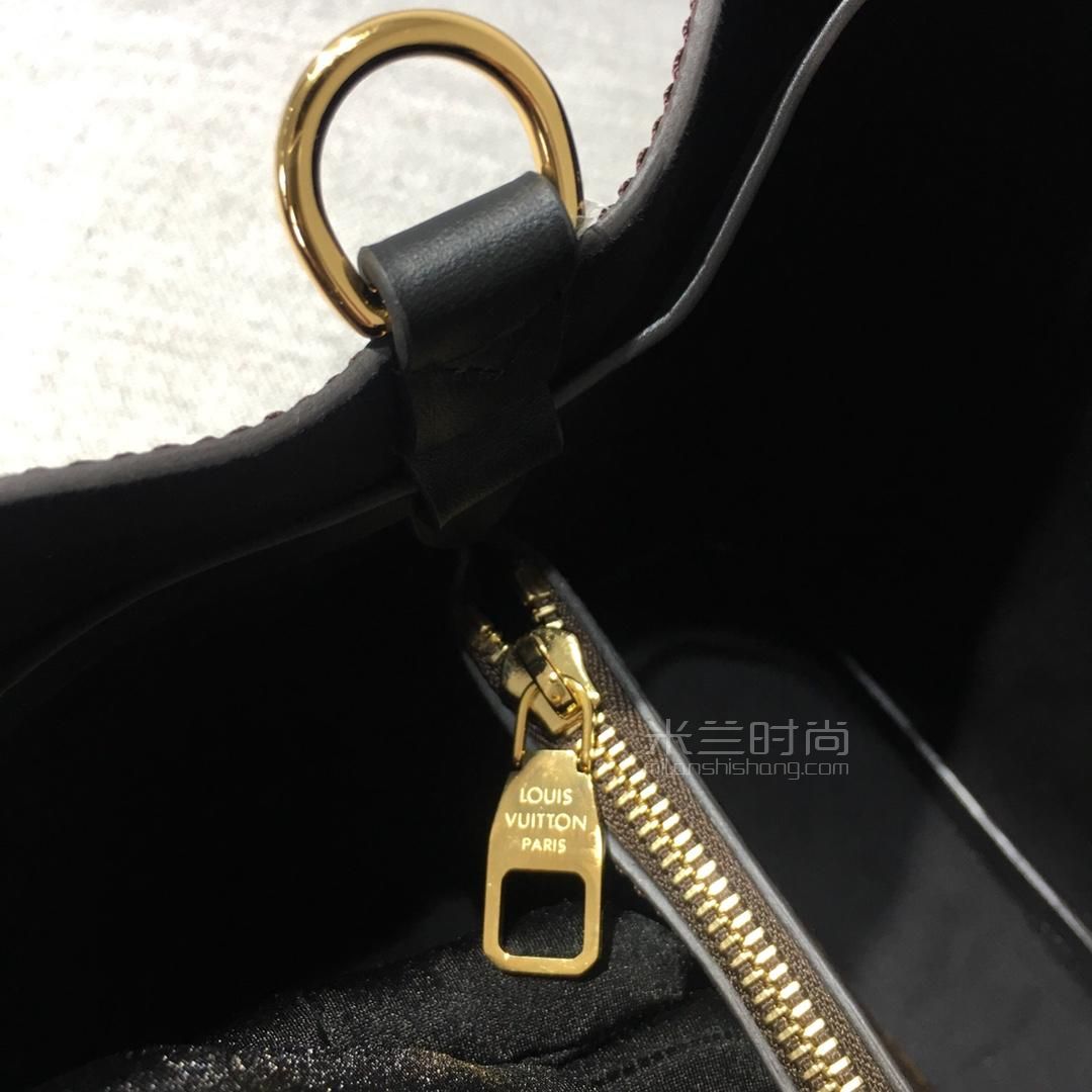 【lv经典水桶包】路易威登限量老花水桶包noe黑色