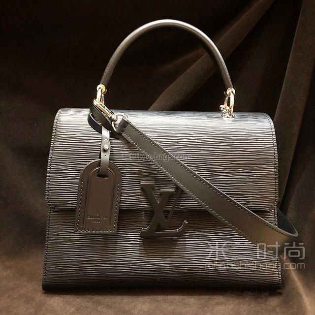 lv路易威登19新款grenelle小号水波纹邮差包黑色手袋m53695