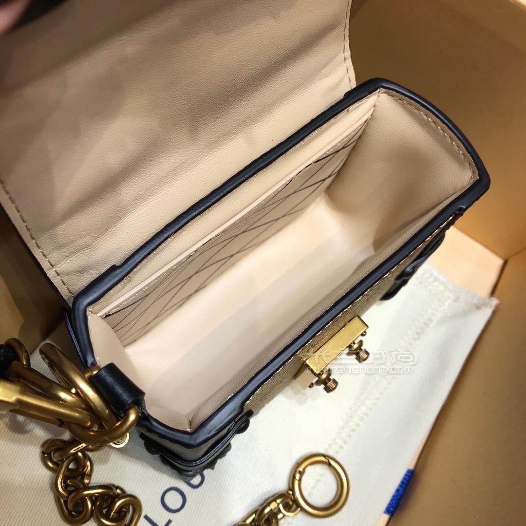 2019新款lv路易威登老花限定 mini斜跨包m62553小盒子包essential