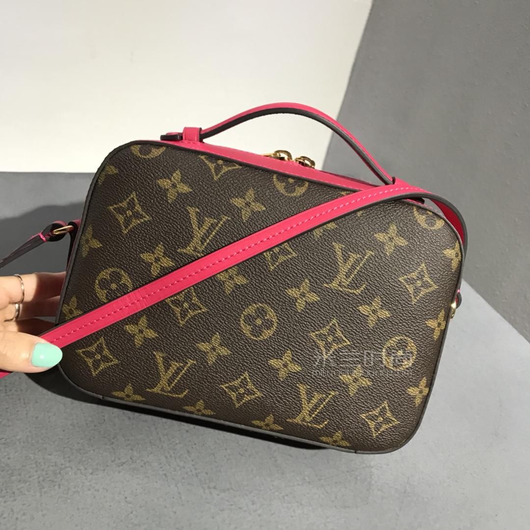 lv路易威登女包新款相机包经典老花拼色流苏单肩斜挎包m44442m43557