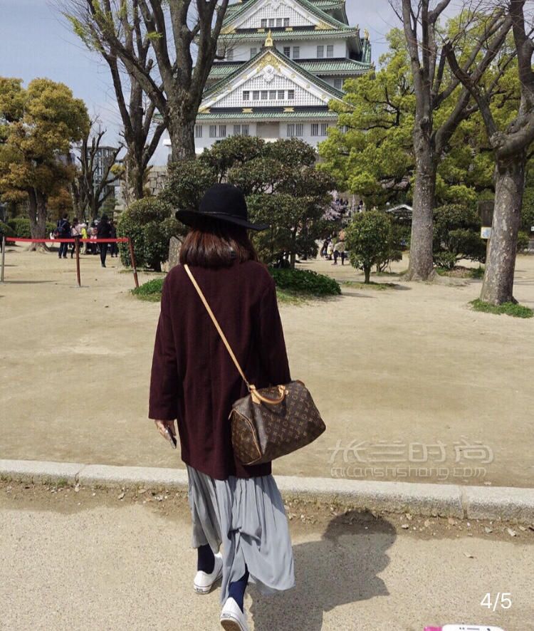 lv路易威登speedy30肩带款经典老花帆布单肩斜挎手提包 老花枕头包