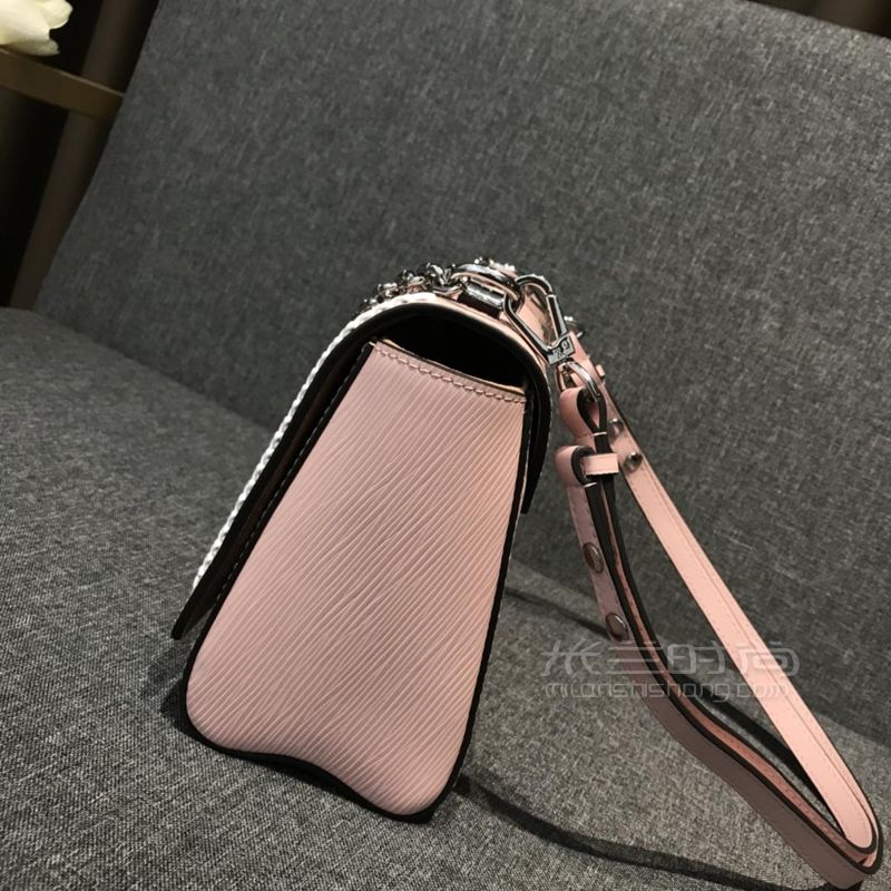 2019新款lv twist路易威登lv标志编织epi皮革手袋m53126_米兰时尚包包