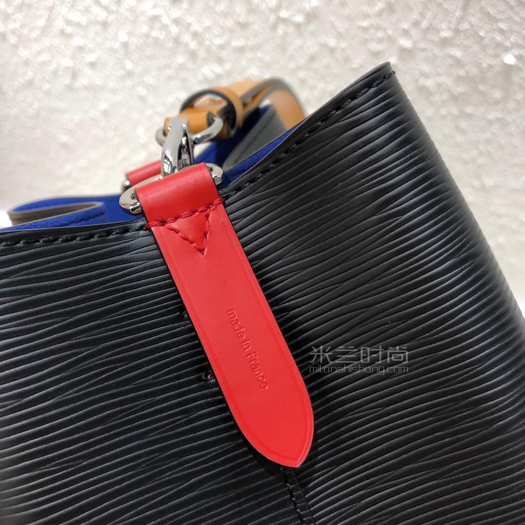 【停产】路易威登lv女包2019新款水波纹水桶包neonoe bb拼色黑色单