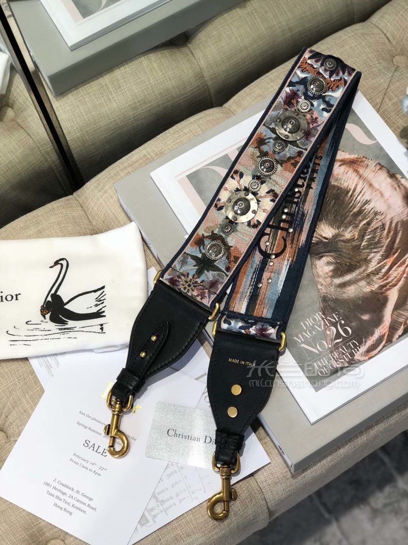 dior万花筒度假系列宽肩带 2019新款包包肩带