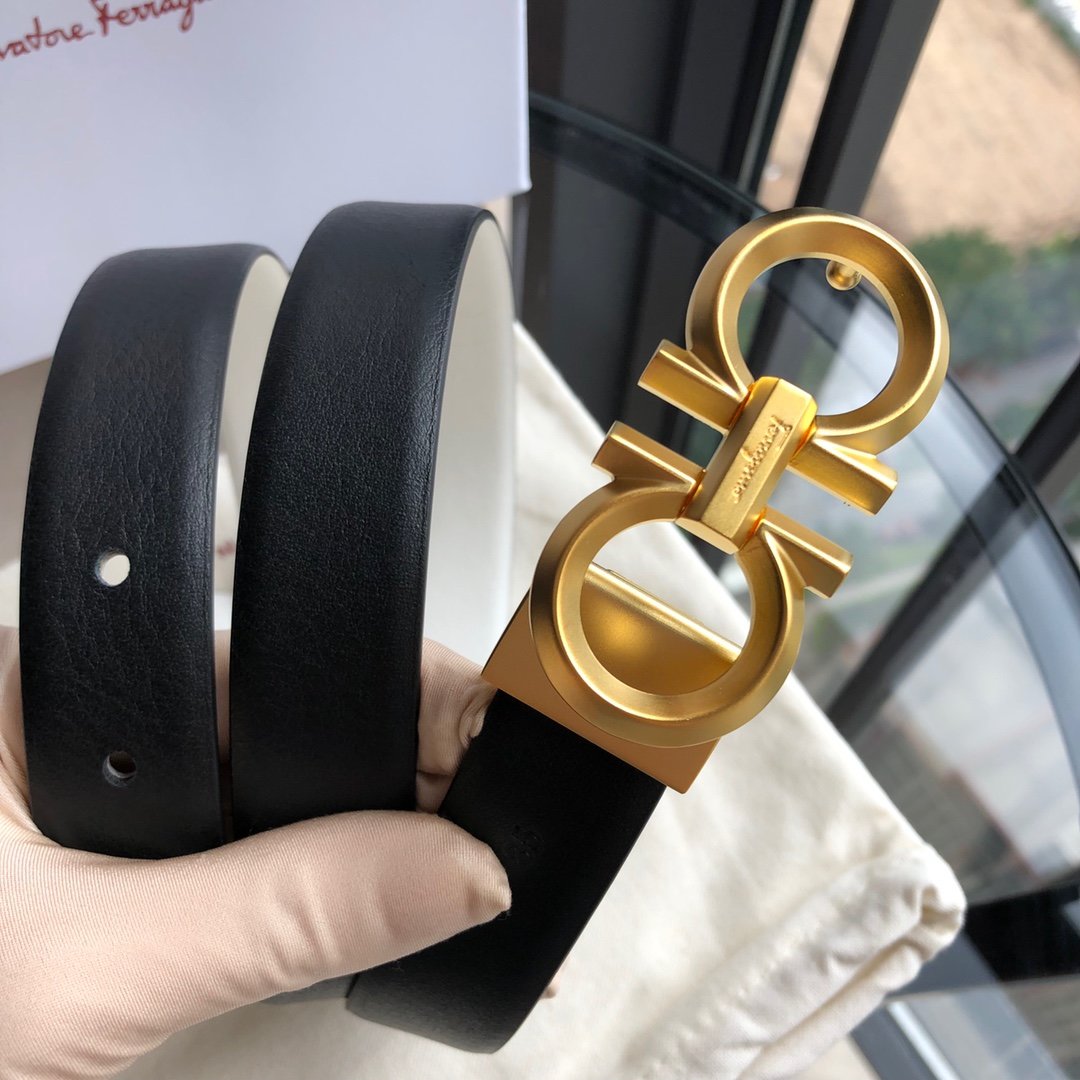 01349_ferragamo-菲拉格慕女款25mm双圈夹扣腰带一带两系双面可用可