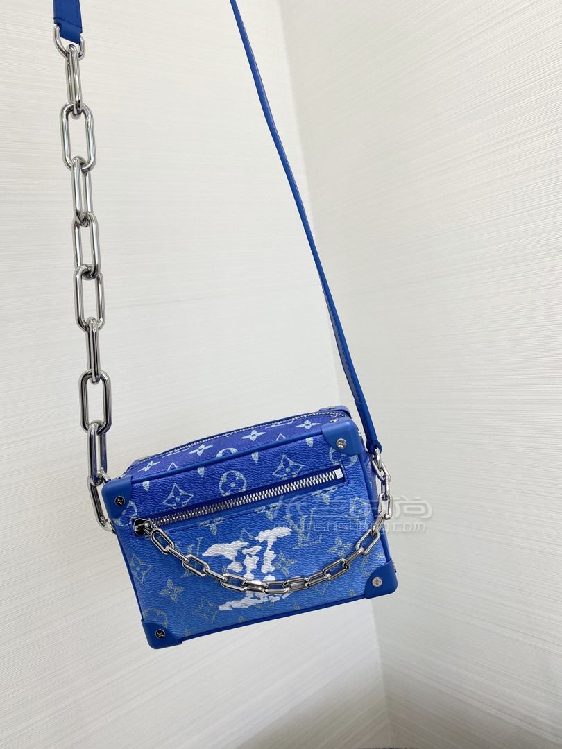 【lv蓝天白云砖块包】m45433路易威登mini soft trun