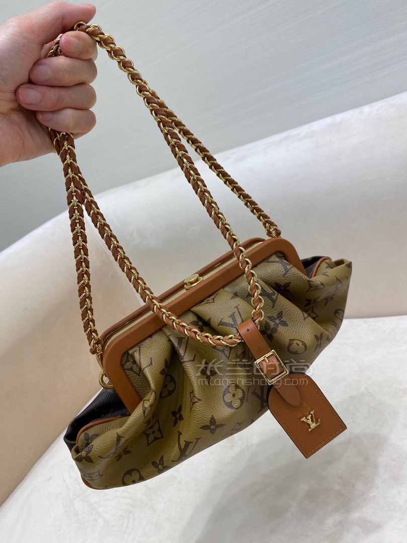 路易威登路易威登云朵包 到货咯 浓浓的复古摩登感 一面一色 更多穿风