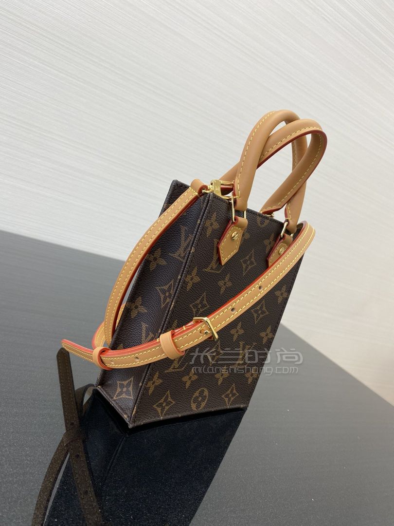【lv mini老花风琴包】lv petit sac plat手袋 nano斜挎手