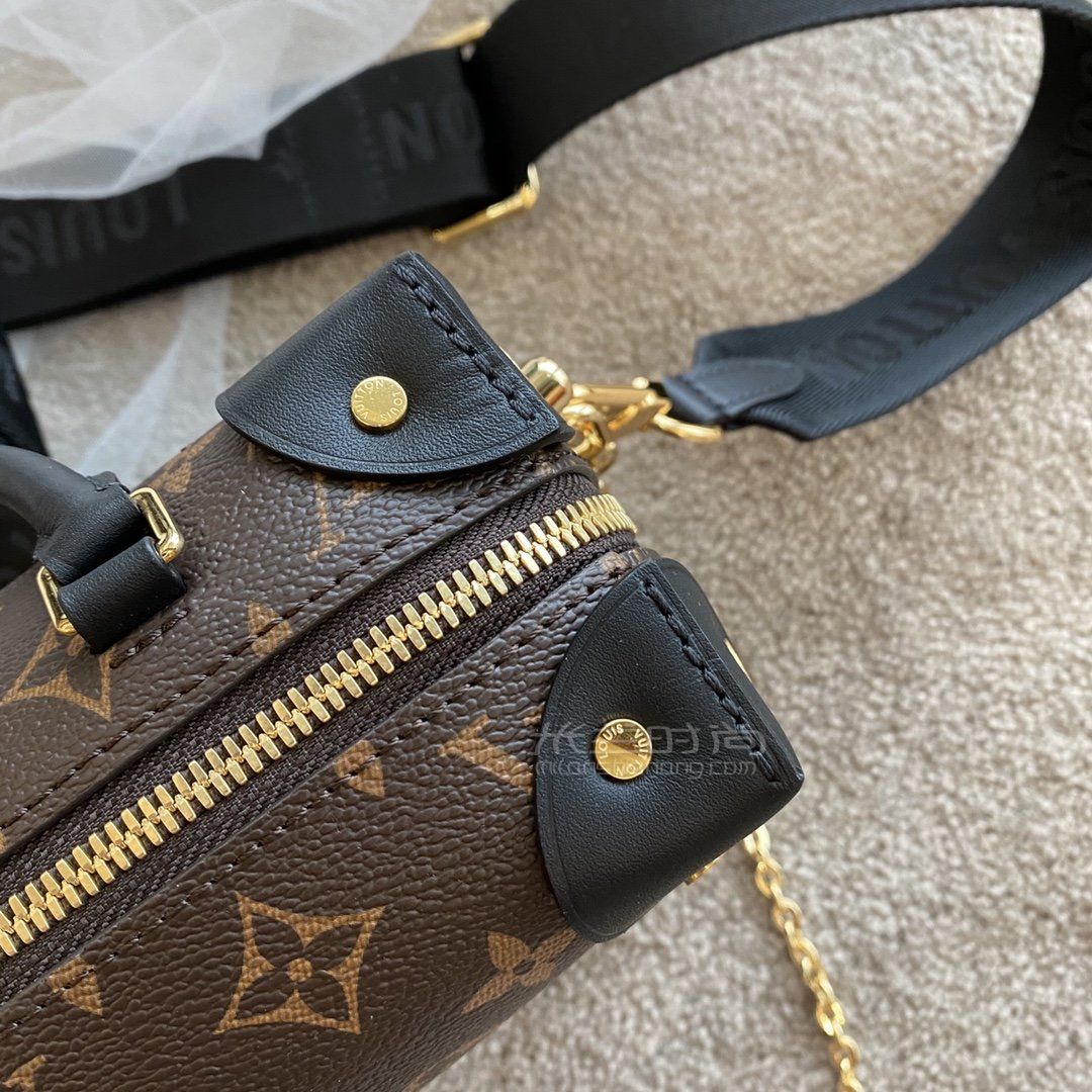 lv早秋盒子包20秋冬新款souple老花方盒子包m45571尺寸价格