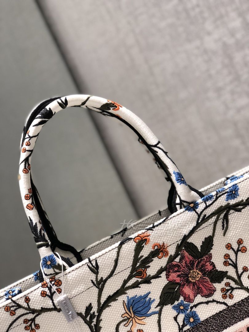 【迪奥托特包】dior book tote女士手提包 2020花卉限定款购物袋 大号