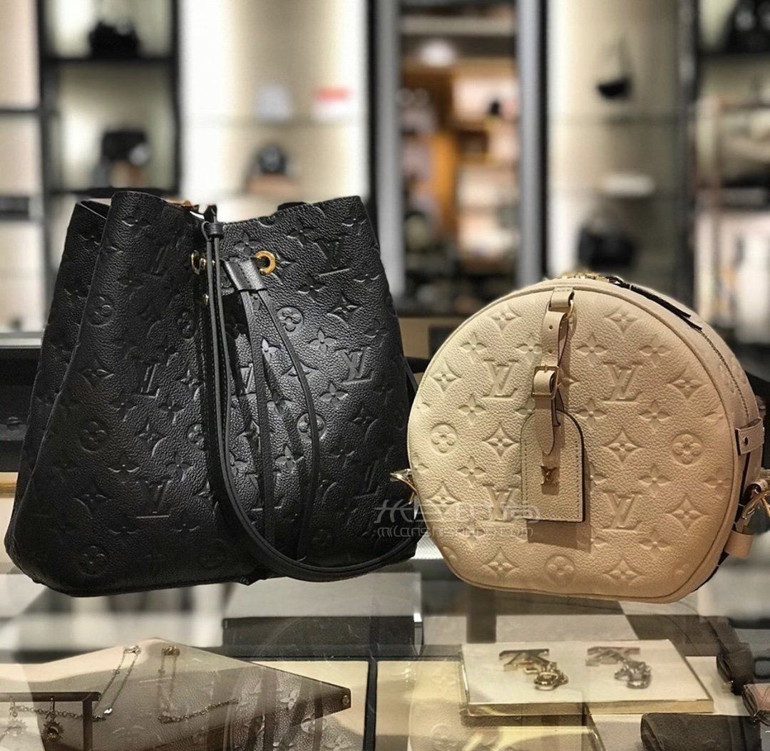 lv水桶包路易威登néonoé牛皮压花水桶包m45256尺寸价格