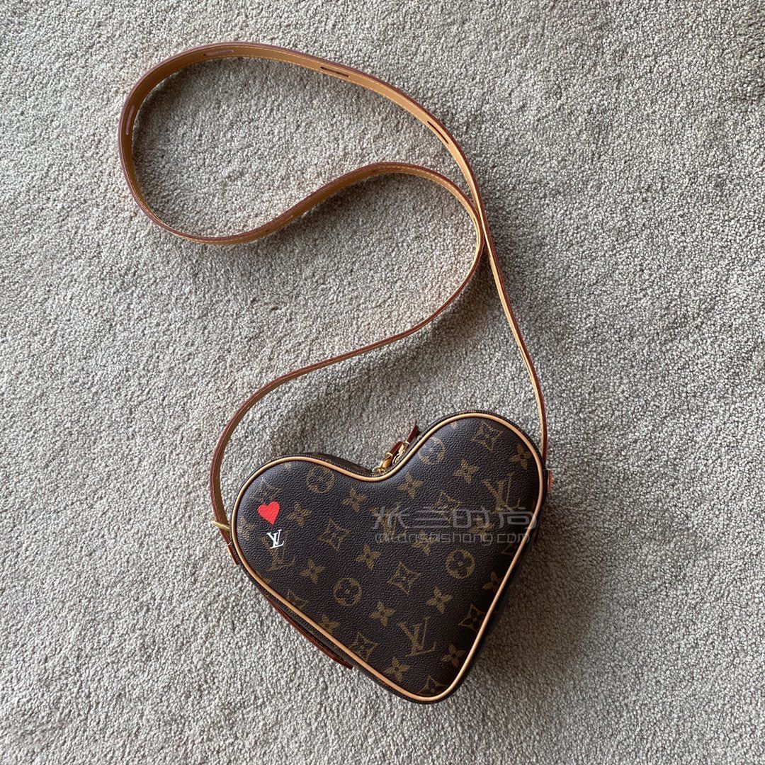lv爱心包路易威登心形包图片真假价格