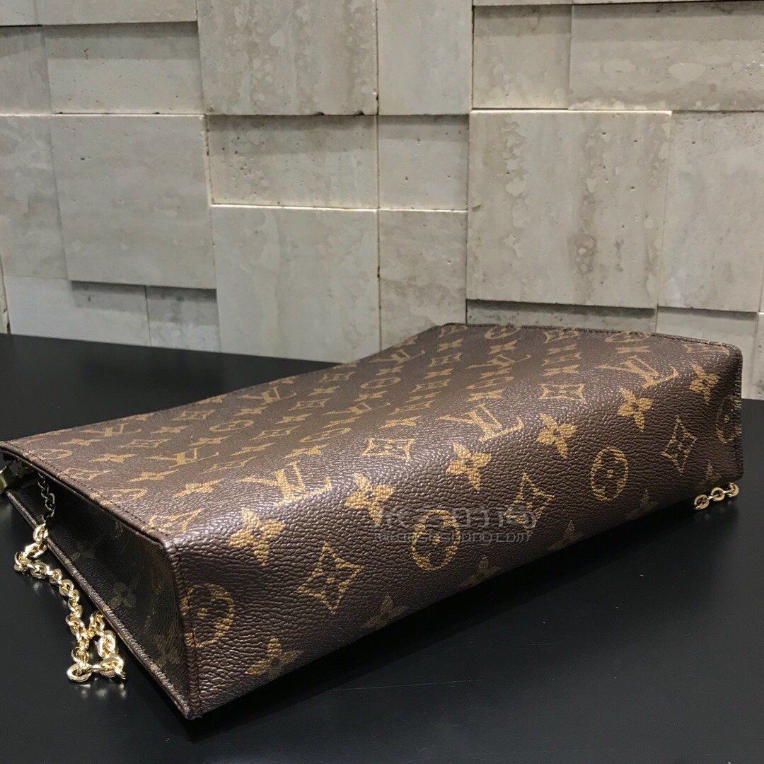 lv洗漱包大号路易威登26cm老花经典款手拿包洗漱包m47542图片价格
