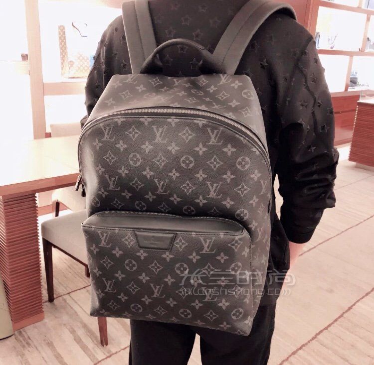 【lv男士双肩包】路易威登2020年男包lv discovery 双肩背包m43186