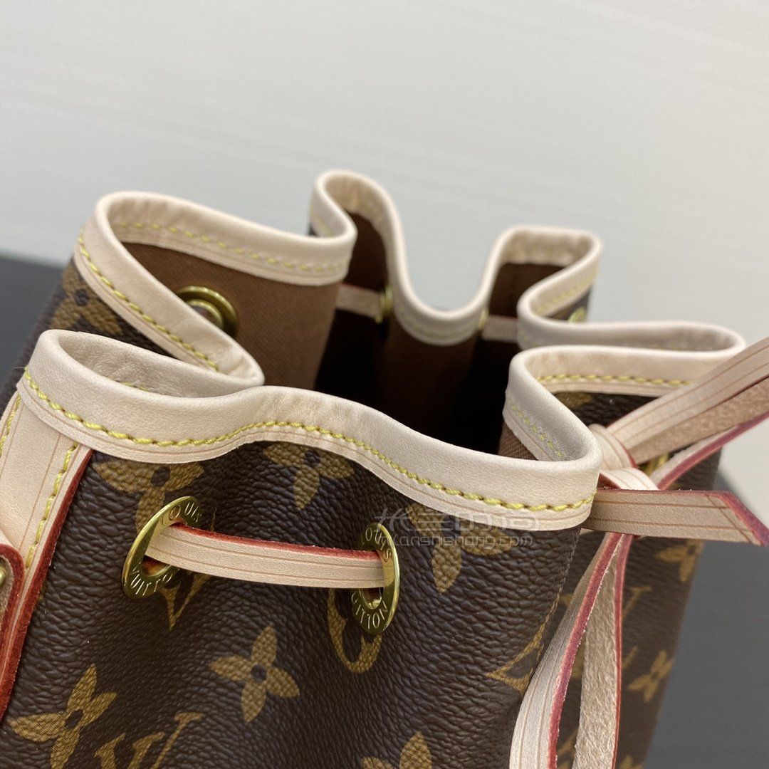 lv中古水桶包路易威登2019新款早春lvnoebb帆布单肩水桶女包尺寸价格