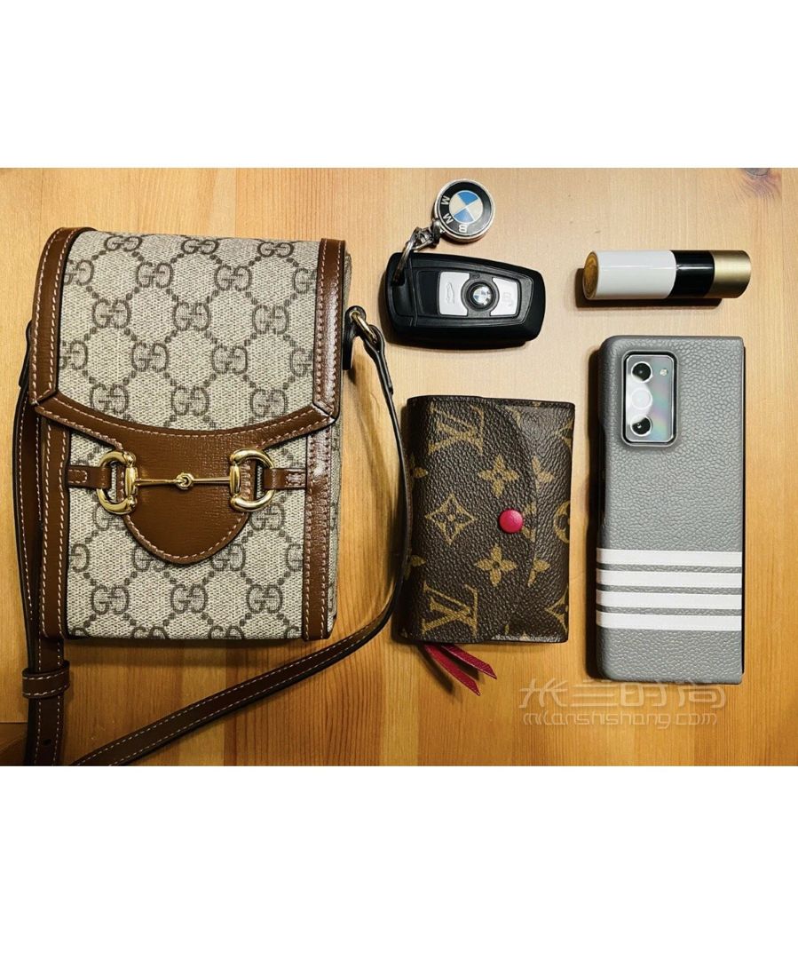 gucci手机包1955手机包古驰625615马衔扣单肩斜跨手机包