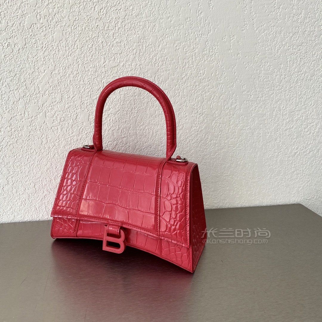 23cm balenciagα hourglass沙漏包-官网-价格-上身图_米兰时尚包包网