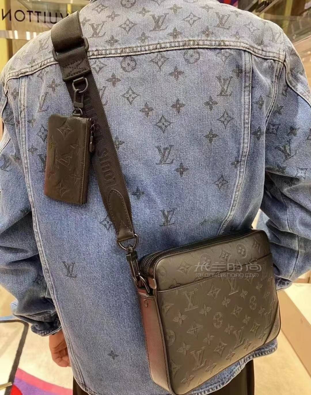 【lv邮差包】男士二合一邮差包 2021新款duo邮差包 牛皮压花m69827_21