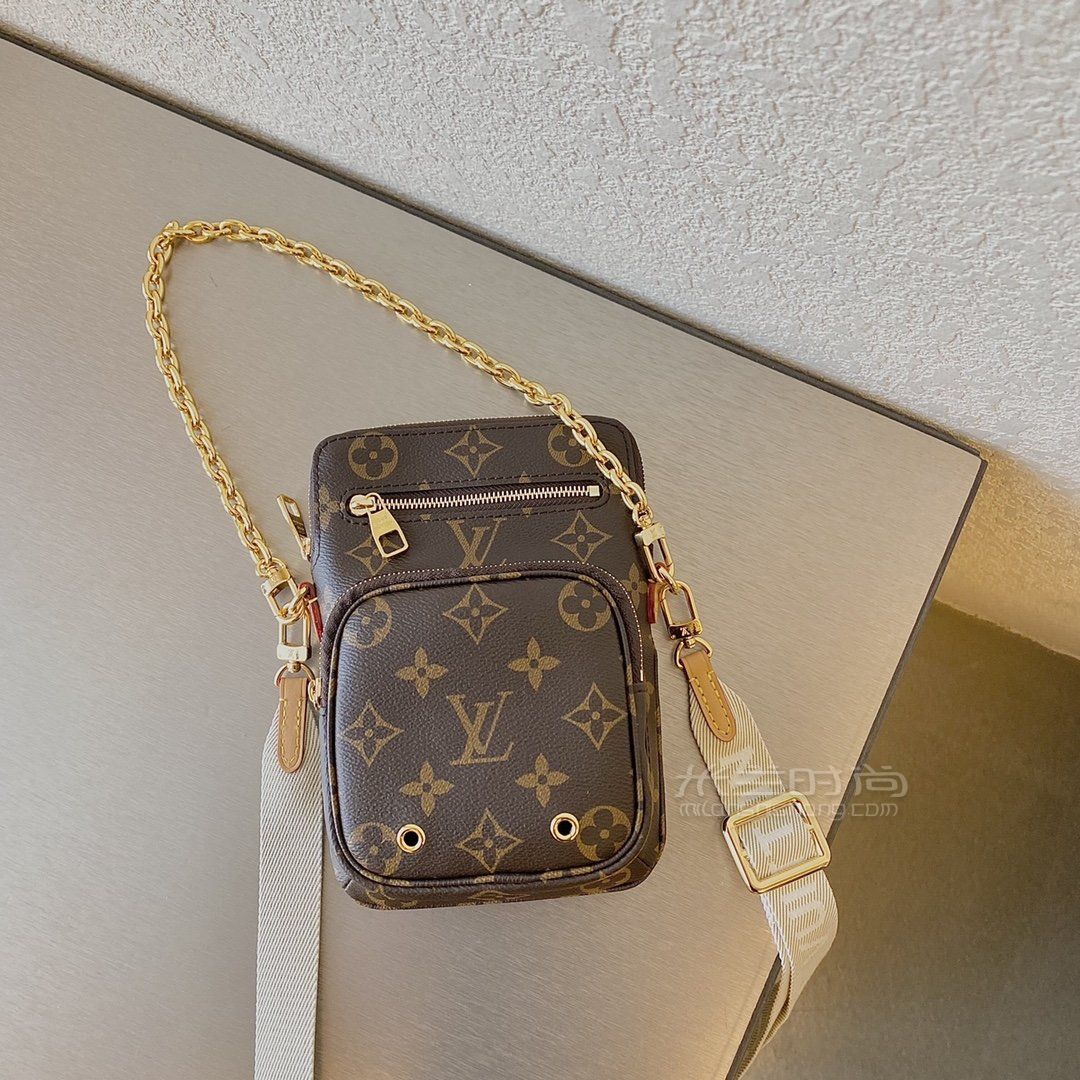 lv utility phone pocket 链条手机包 路易威登相机包斜挎包m80746_3