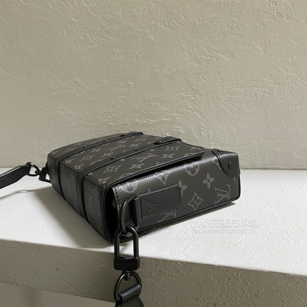 lv路易威登男款trunk邮差包 男士单肩斜跨包m57282_9