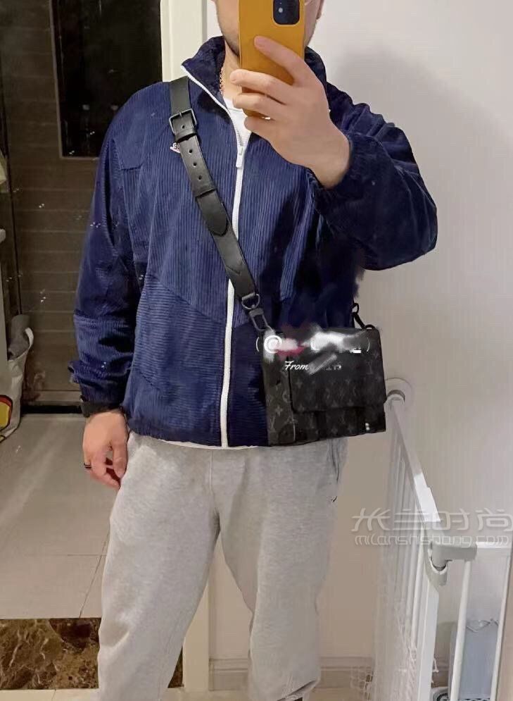 lv路易威登男款trunk邮差包 男士单肩斜跨包m57282_米兰时尚包包网