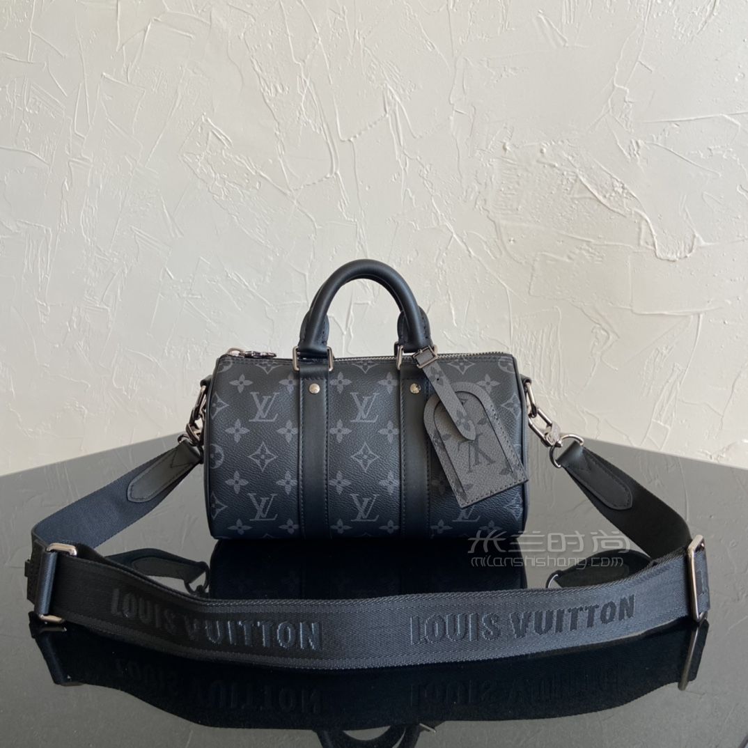 lv路易威登 keepall bandoulière 25手袋 老花印花男包m46271_18