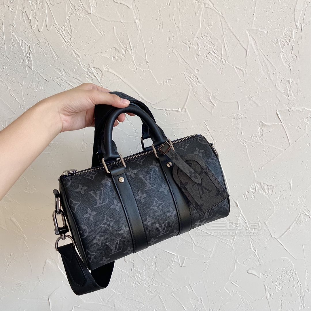 lv路易威登 keepall bandoulière 25手袋 老花印花男包m46271_4