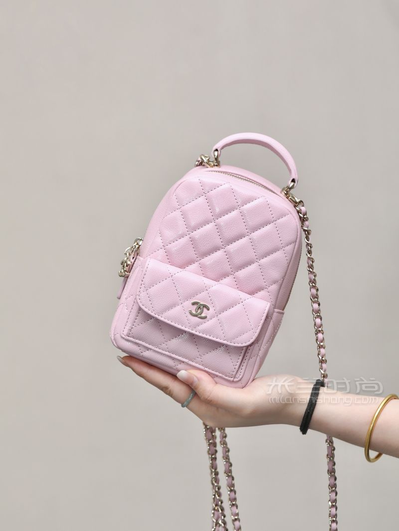 【入荷極小】CHANEL 24春夏メイン限定 CC柄 ミニリュック CHANEL☆24C ミニリュック | Pay ID