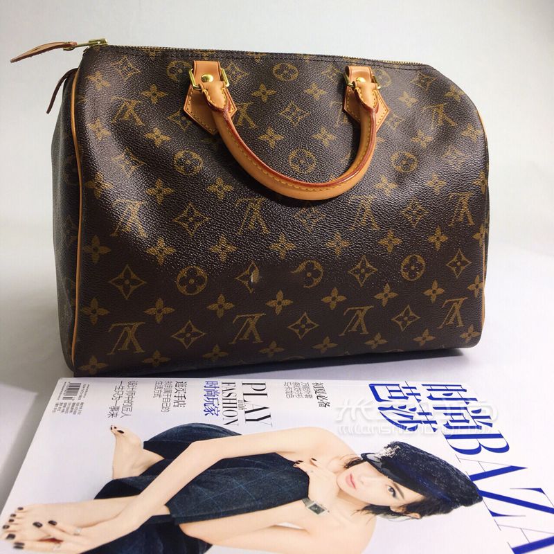 人生中第一支奢侈品包包分享 LV Speedy30 Louis Vuitton 奢侈品包包 (4)