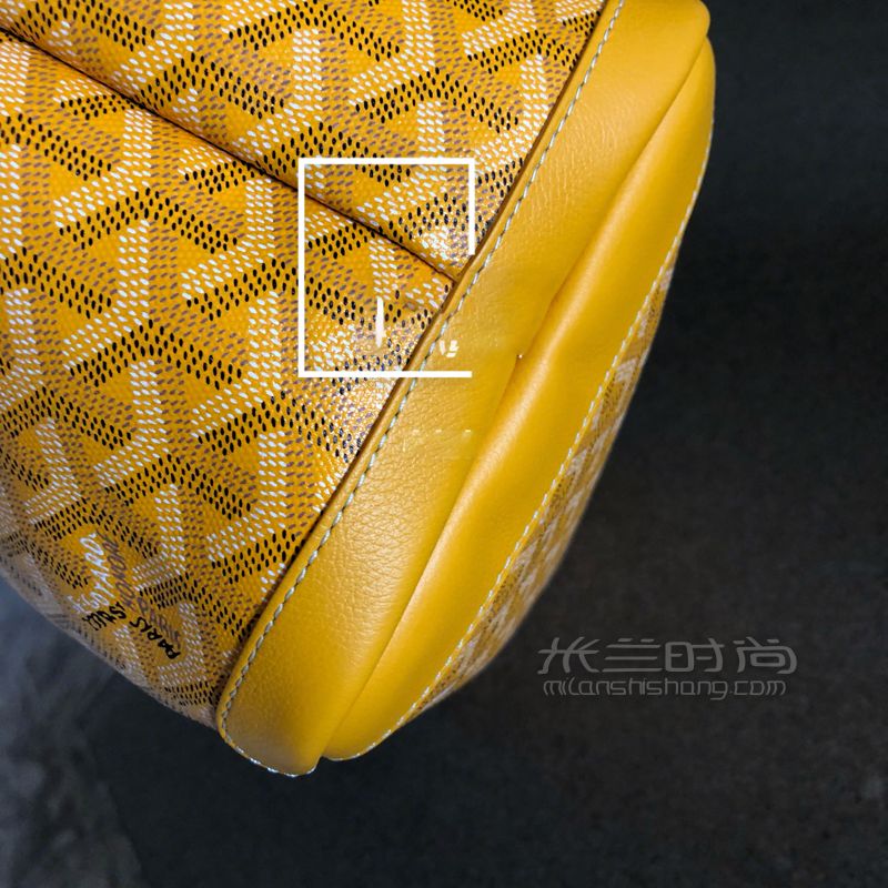 Goyard 高雅德 artois 拉链款黄色购物袋大号 狗牙的这款包我觉得真的是Tote (7)