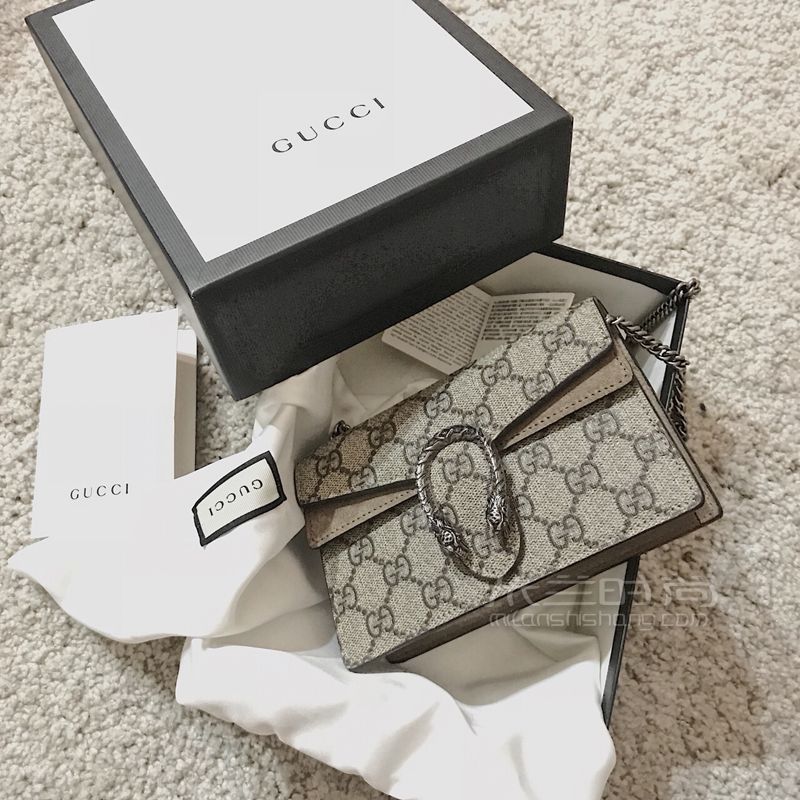 GUCCI Dionysus酒神包 mini size 附上身图 (1)