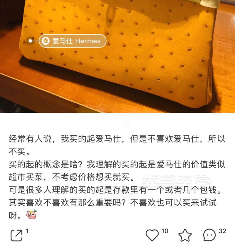 20岁认识了爱马仕逐渐开始接触它曾经也跟风后来回头一想就感觉很无意义 (2)